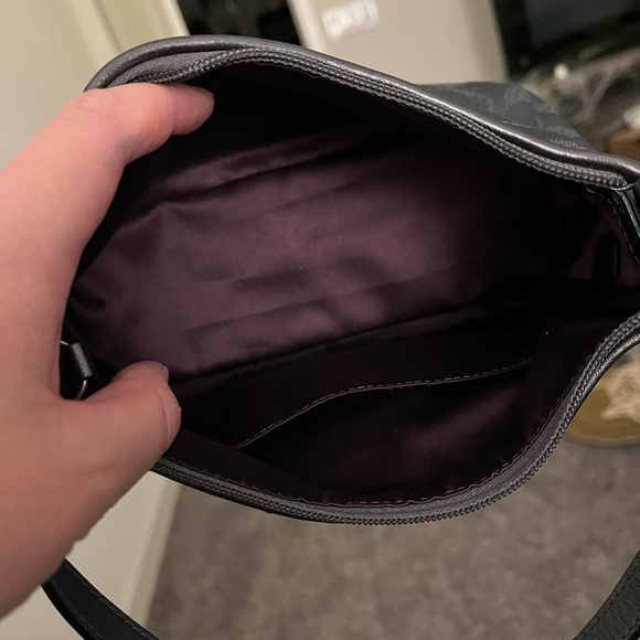 blue authentic coach purse - Picture 7 of 8